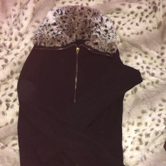 Faux fur sweater - Picture 1 of 4